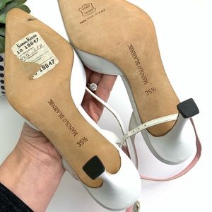 Manolo Blahnik Ankle Strap Heels